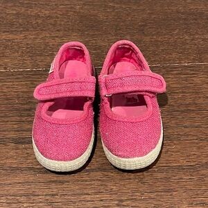 Cienta Pink Mary Jane Baby Shoes Size 5